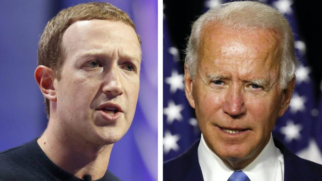 mark zuckerberg facebook biden