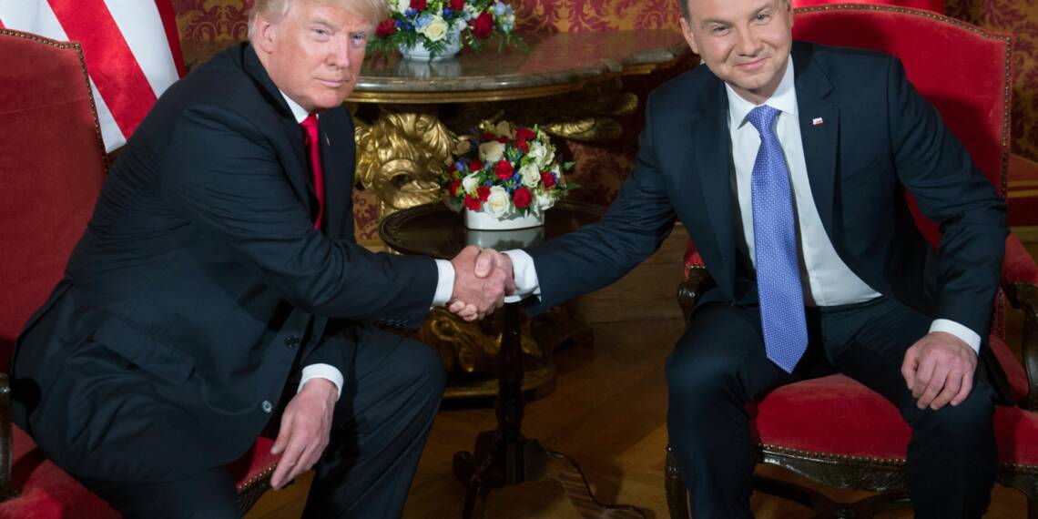 Donald Trump, Poland, Twitter