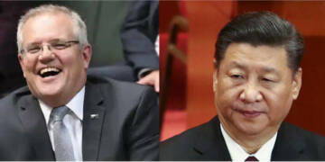 China, Australia, Xi Jinping, Scott Morrison, Australian