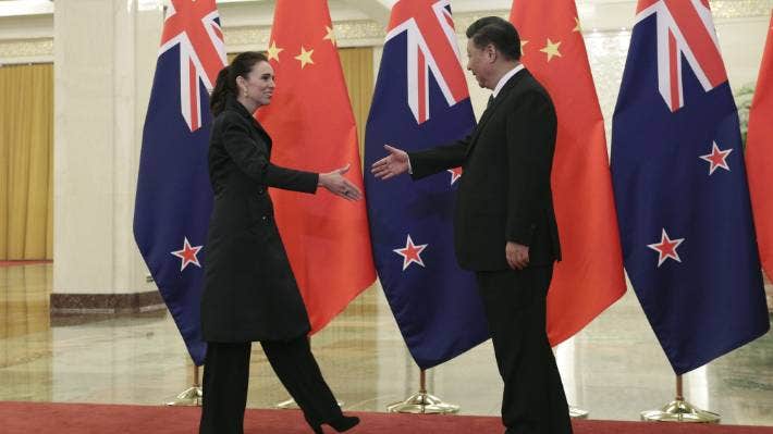 New Zealand, China, Jacinda, Xi Jinping