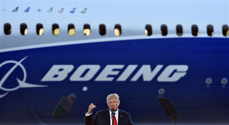 Donald Trump, Boeing,