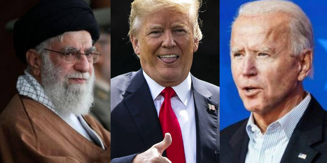 Iran, Trump, Biden