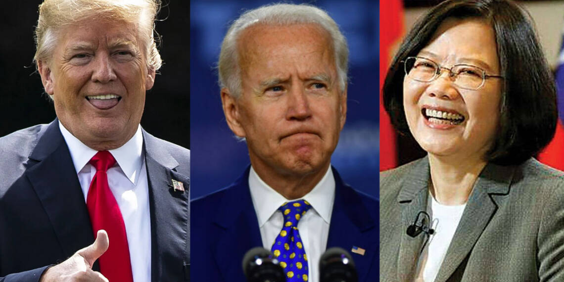 Trump, Biden, Taiwan
