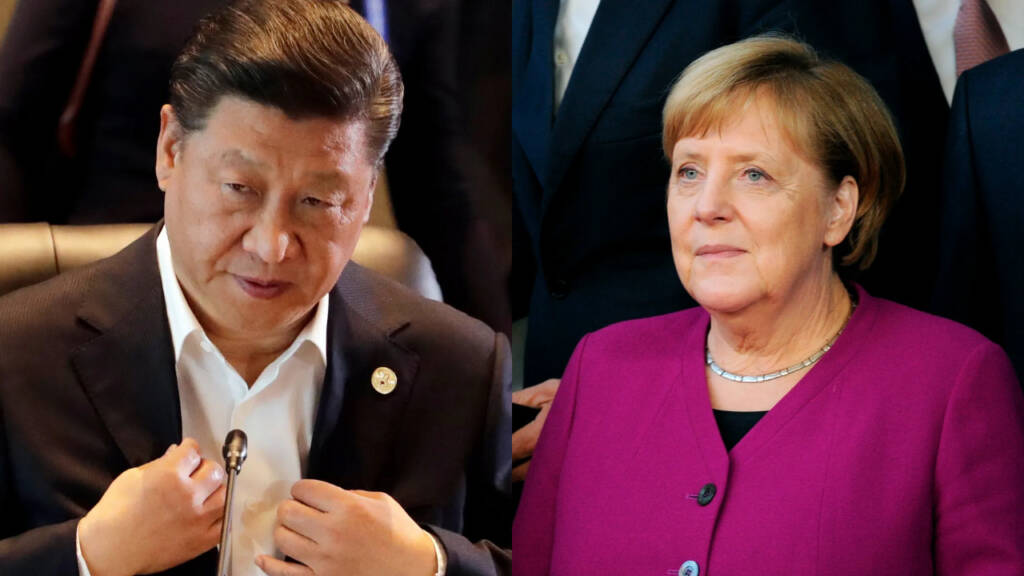 Merkel, China, EU