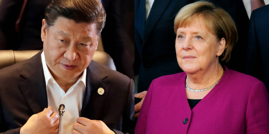Merkel, China, EU
