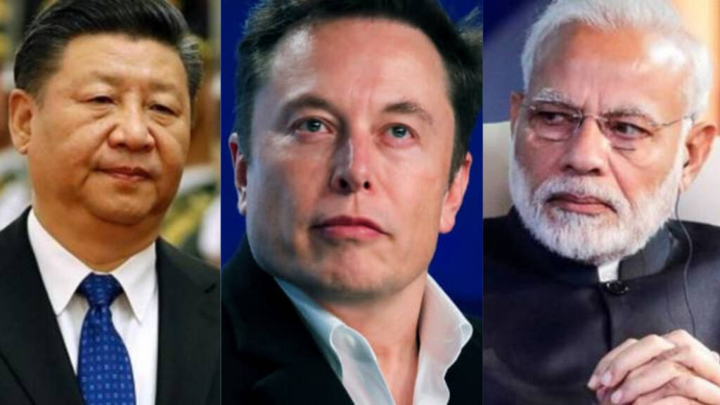 India, Elon Musk, China, Tesla