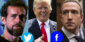 Trump, Facebook, Twitter, Social Media
