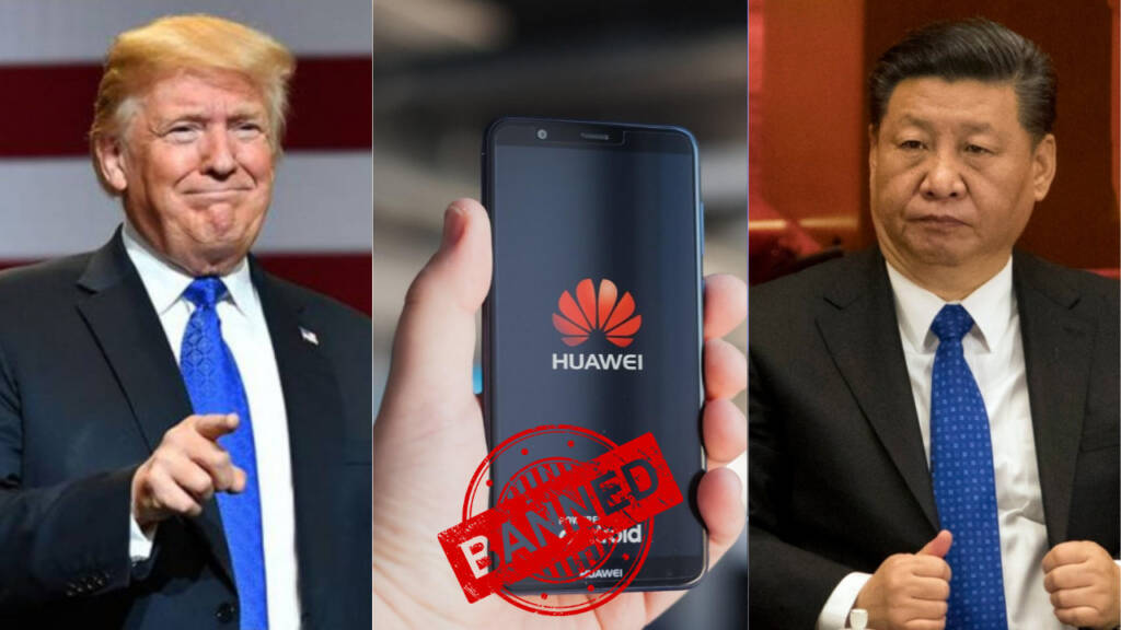 Trump, China, Huawei