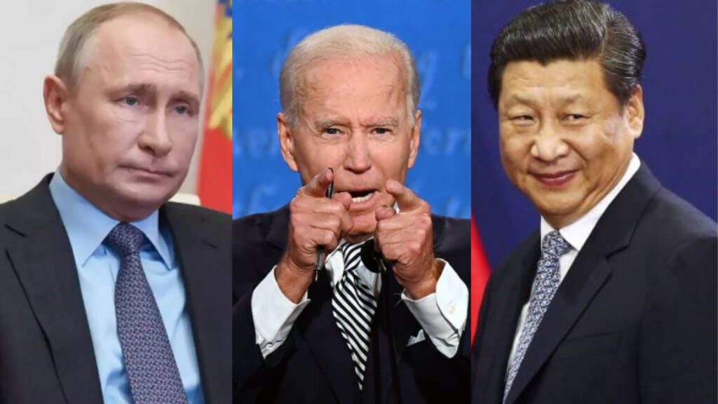 Biden, Russia, China