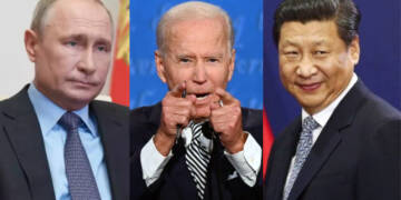Biden, Russia, China
