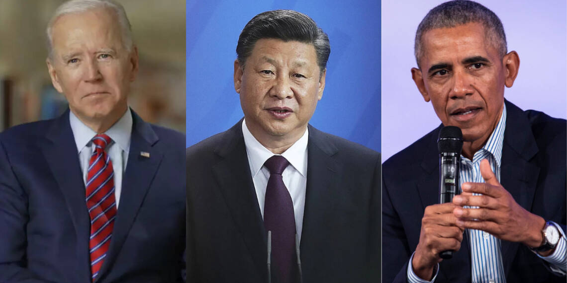 Biden, Obama, China