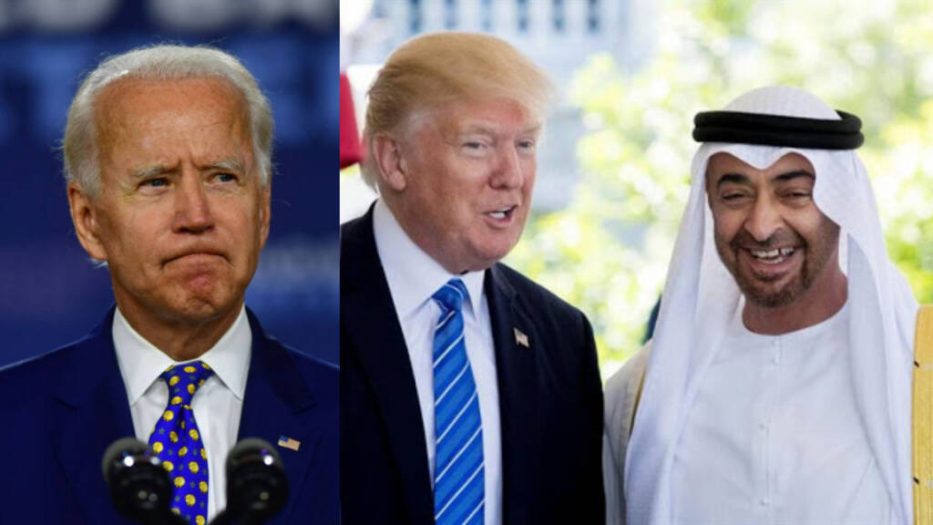 UAE, Trump, Biden