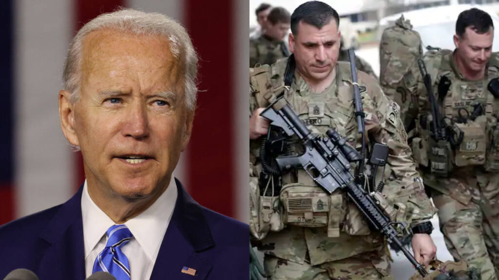American troops, deep state, Biden