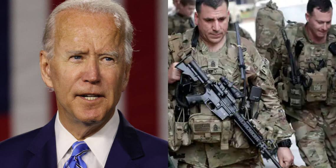 American troops, deep state, Biden