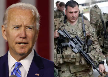 American troops, deep state, Biden
