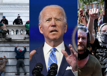 Biden, Trump, Capitol Hill, Antifa