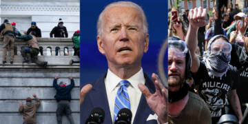 Biden, Trump, Capitol Hill, Antifa