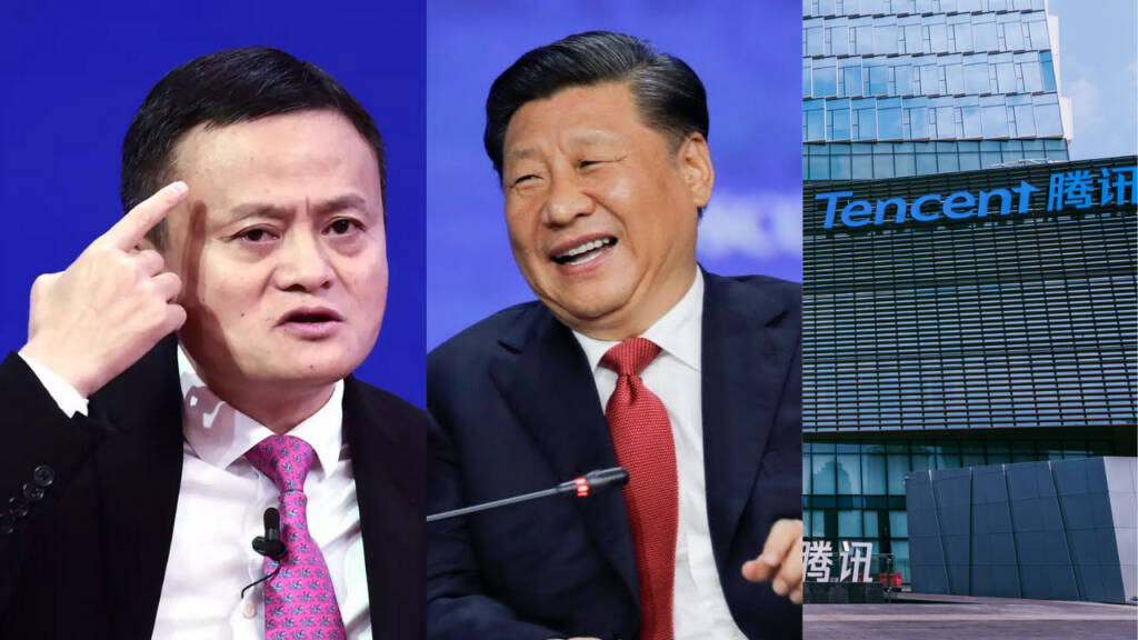 Tencent, China, Jinping, Alibaba, Jack Ma