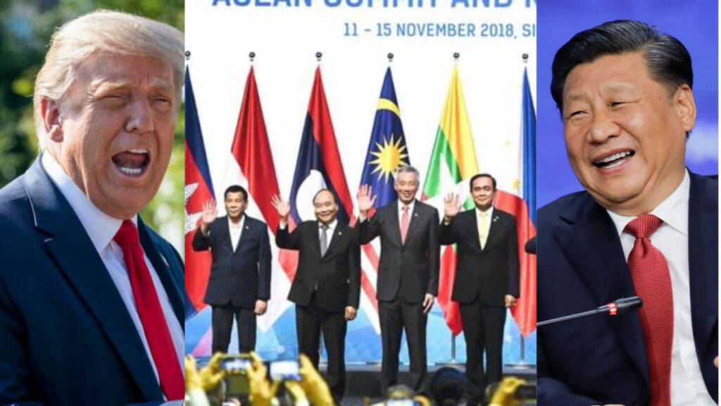 ASEAN, China, US, Trump