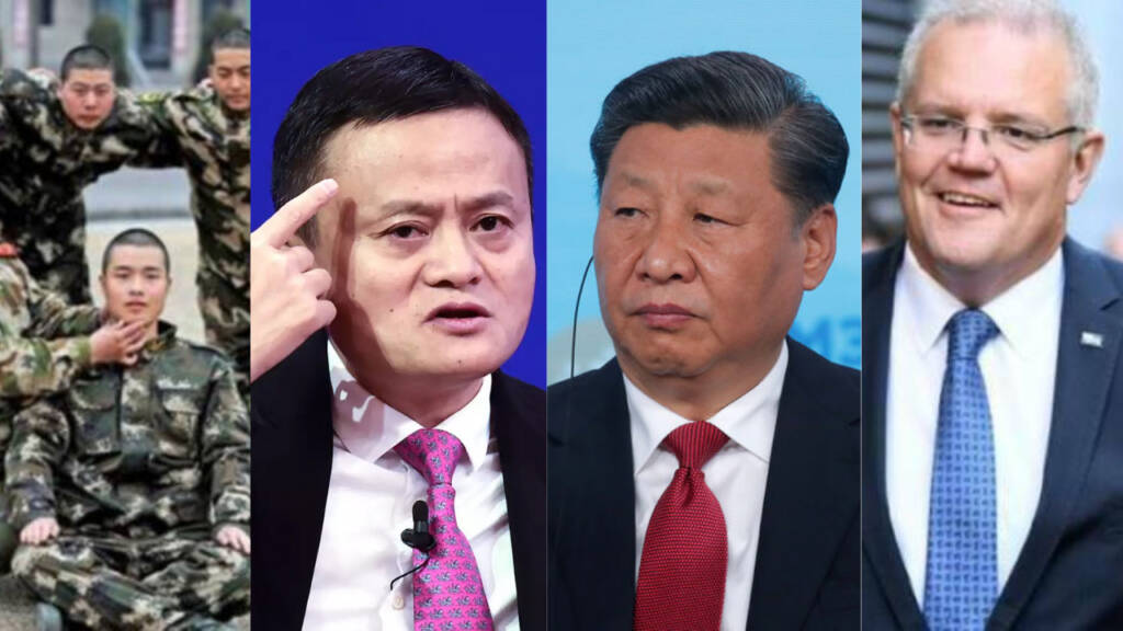 Jinping, China, Australia, Jack Ma ladakh