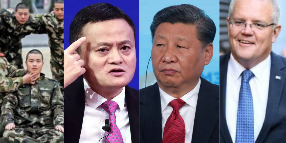Jinping, China, Australia, Jack Ma ladakh