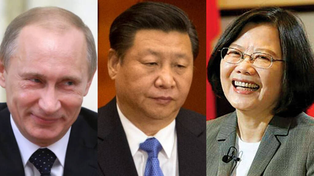 Russia, Taiwan, China, Short takes,