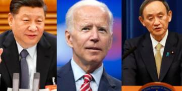 Xi Jinping, China, Suga, Japan, Joe Biden