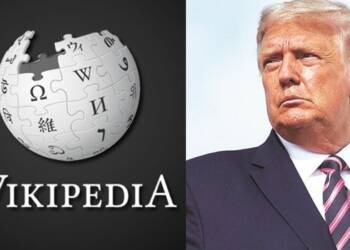 Donald Trump, Wikipedia