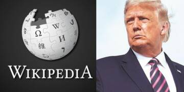 Donald Trump, Wikipedia