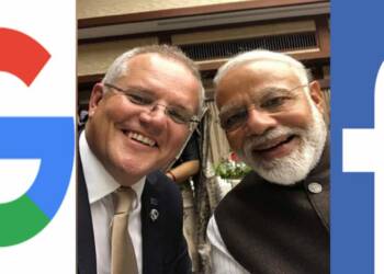 Modi, Morrison, Google, Facebook, Big Tech