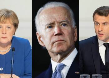 Joe biden, Merkel, macron,