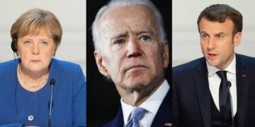 Joe biden, Merkel, macron,