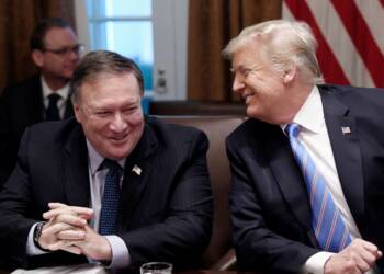 Mike Pompeo, Doald Trump, USA< Republicans, Democrats