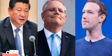 Australia, China, facebook