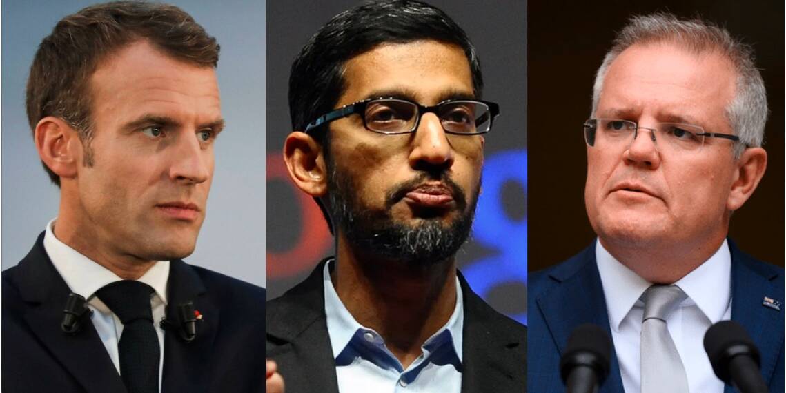 Australia, Google, France