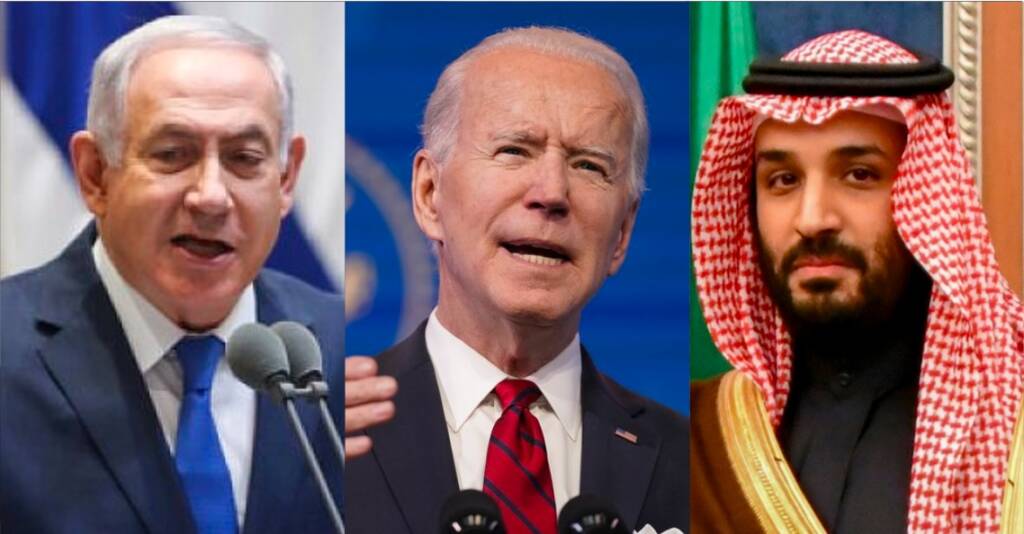 Biden, Israel, Middle East, MBS, Netanyahu