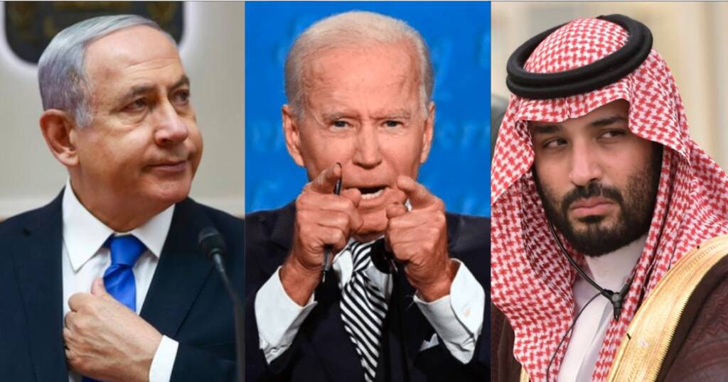 Biden, Israel, Saudi Arabia
