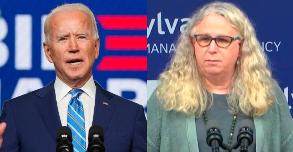 Biden, Levine, gender