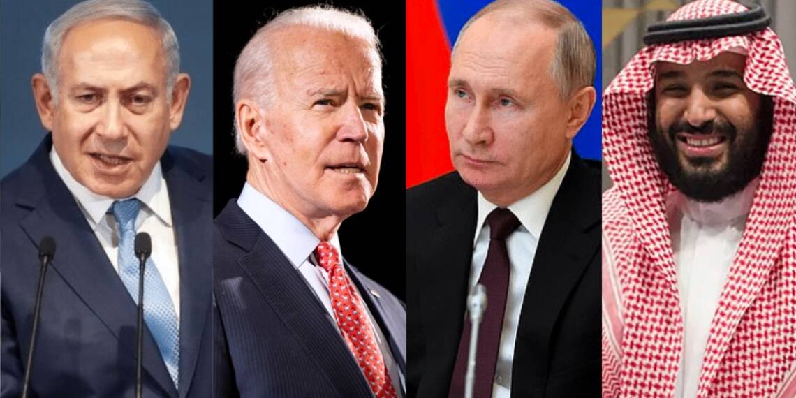 Putin, Biden, Russia, Saudi Arabia, Iran, Middle East