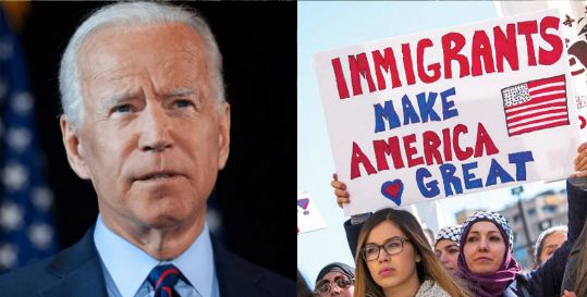 Biden, immigrants