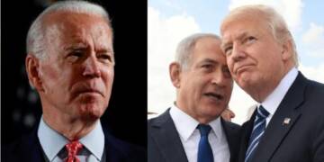 biden trump netanyahu