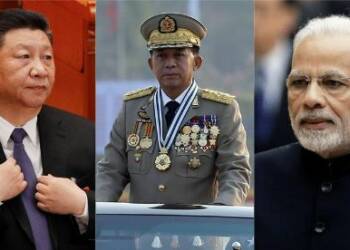 myanmar army india china