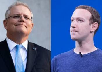 facebook australia scott morrison australia