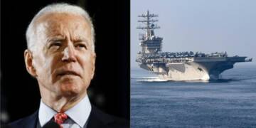 indo-pacific uss nimitz joe biden
