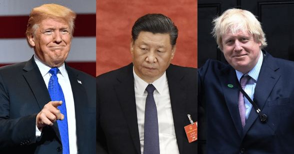 US, China, Boris Johnson, Trump, Jinping