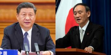 China, Japan, Jinping, Suga