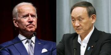 Trump, Japan, US, Biden, Yoshihide Suga