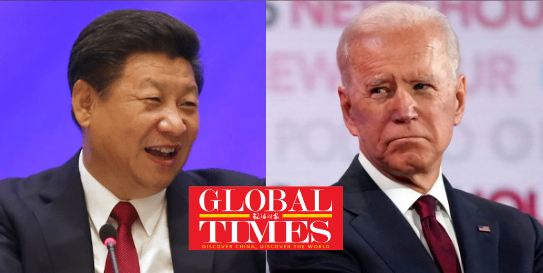 Joe Biden, China, Global Times