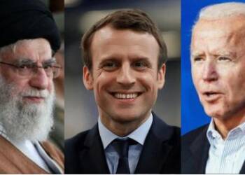 Macron, Biden, Iran
