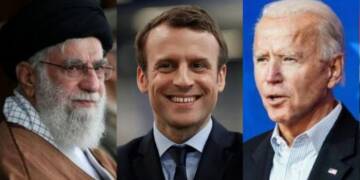 Macron, Biden, Iran